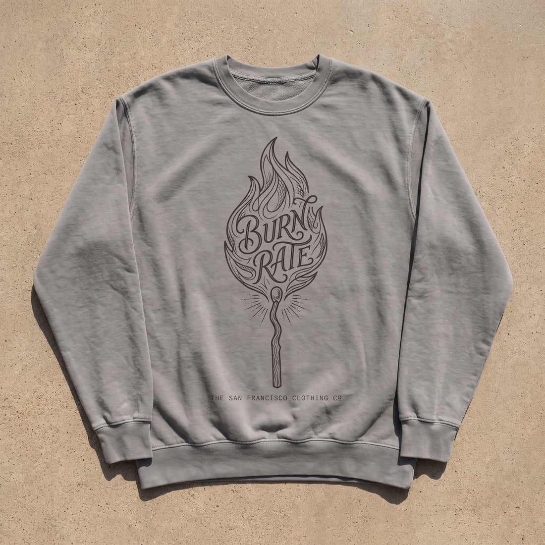 Burn Rate Crewneck
