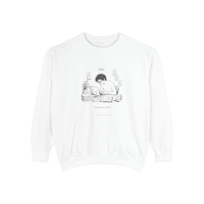 Building In Public Crewneck