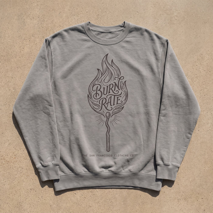 Burn Rate Crewneck